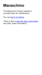 Mobile Screenshot of maraschinoproject.com